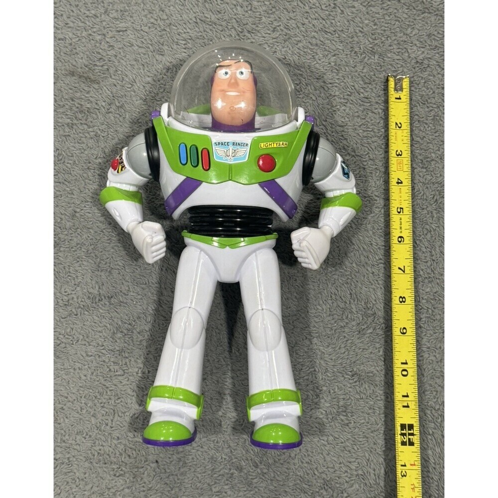 Buzz Lightyear 12" Thinkway Toys Action Figure Disney Pixar Toy Story Talking